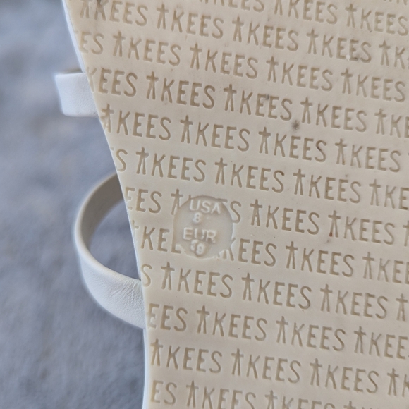 Tkees Leather 3 Strap Minimalist Flat Slide Sandals - Picture 11 of 12